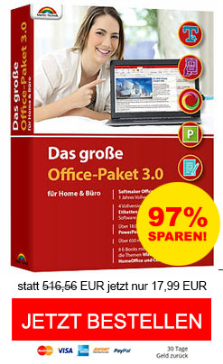 97% SPAREN! Jetzt bestellen! 